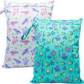 YULUONAPS wet bag 30x40cm open top ideal for swimsuits and diapers.