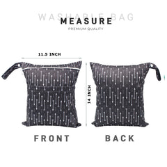 YULUONAPS wet bag two pockets showing separate wet and dry storage.