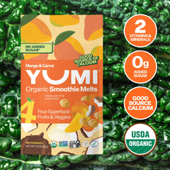 Children enjoying YUMI Smoothie Melts while traveling between school and activities