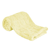 Yurhap fleece baby blanket with heart checkered pattern for cozy warmth