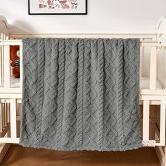 Yurhap blanket in stroller scene, portable warmth on the go.