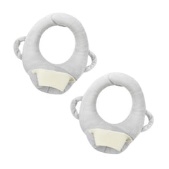 YURRLFUA feeding cushion with angled incline supports comfortable awake-time feeding.