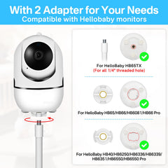 Yususipa adapters included for multiple Hello Baby HB models.