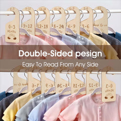 YUXIANLB 6-9 month divider supports organized closet and efficient dressing