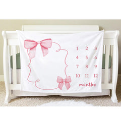 Yuzioey milestone blanket suitable for swaddling and cozy play