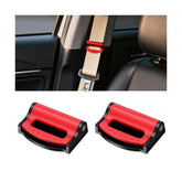 Ywdiml seatbelt adjuster clip red enhances on-the-road comfort.