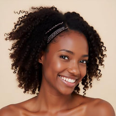 Yxinjy banana hair clip non-slip closeup shows textured grip.