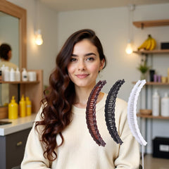 Yxinjy banana hair clip ideal for everyday wear by women.