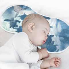 YYZZH burp cloth with TPU waterproof bottom protects outfits.