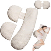 YZCCtixi pregnancy pillow offers full-body support for a comfortable night's sleep.