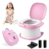 YZNlife travel potty folded compact, easy to stash for travel