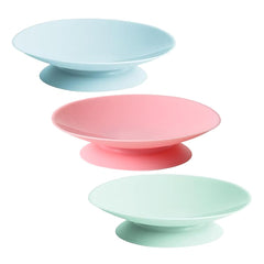 ZAAWUUT pink tableware suction pads fix bowls securely on smooth surfaces
