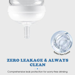 Zafflerva leak-proof design reduces spills during busy feedings.