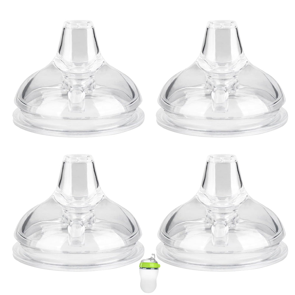 Zafflerva spout nipples for Comotomo bottle compatibility supports smooth transition to a training cup.