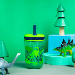 Zak Designs Kelso 15 oz tumbler, dishwasher safe, easy cleaning after activities.
