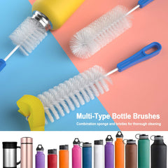 Zannaki straw brush designed to reach reusable straws safely.