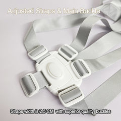 ZARPMA soft nylon strap provides gentle contact with baby's skin