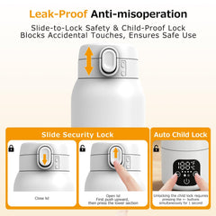 Zcargel leak-proof lid prevents spills in bags and car cup holders.