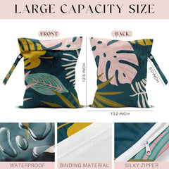 Zcyxuuw wet bag with handle shown for hanging and travel.