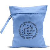 zcyxuuw wet bag with waterproof terrylene fabric for travel and beach days.
