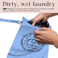 zcyxuuw wet bag with a secure zipper closure for quick access.