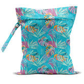zcyxuuw wet dry bag with tropical leaves pattern ideal for beach trips.