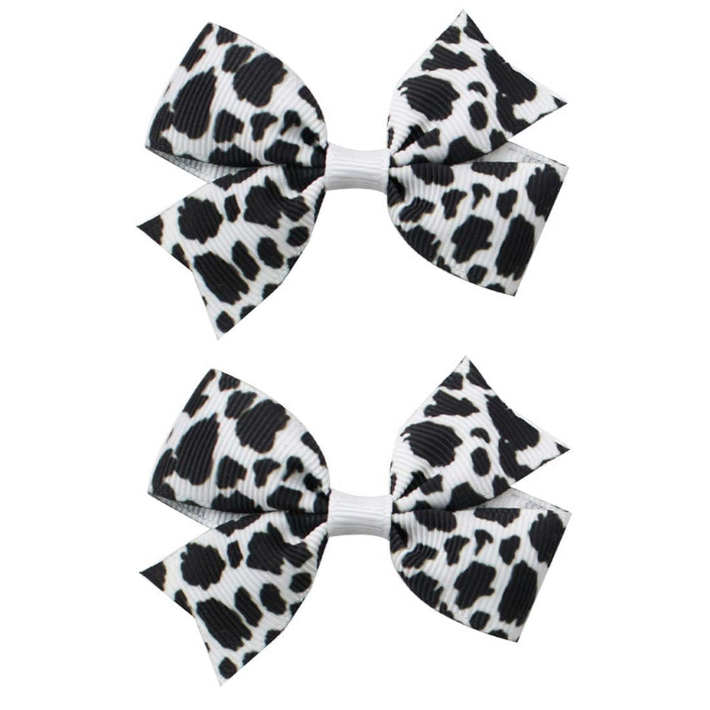 ZCYYYS Leopard hair bow clip with leopard print for women and kids, ideal daily accessory