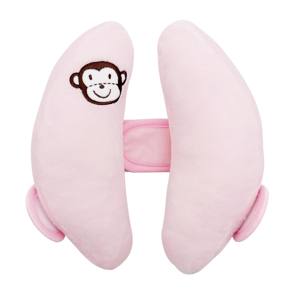 Zdbdbd baby head neck support pillow with soft plush for gentle travel comfort.