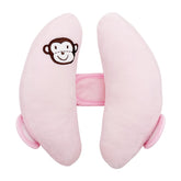 Zdbdbd baby head neck support pillow with soft plush for gentle travel comfort.