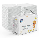 Zdolmy disposable changing pad liner showing soft top layer for baby comfort during changes