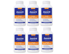 Zeasorb Prevention bottle pour shows easy application and moisture control.