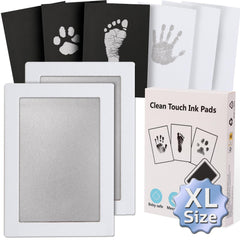 Zemiu clean-touch baby ink pad XL for mess-free handprints