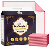ZenComfort underpad ultra-absorbent-core keeps surfaces dry during spills and accidents.