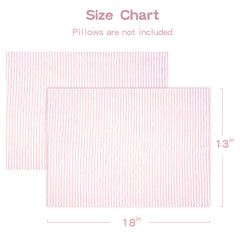 Zenssia envelope-closure pillowcase ensures secure coverage and safety.