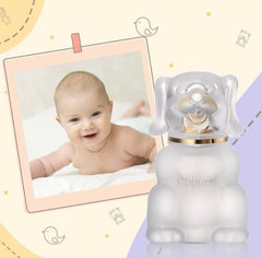 Zermat Baby Boby Cologne bottle front showing powdery floral scent