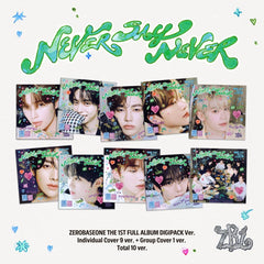 ZEROBASEONE Never Say Never poster adds a decorative touch for fan spaces.