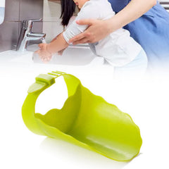 Zerodis Kids Faucet Extender shows kid-friendly design aiding independent routines.