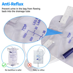 Zexyvor leg bag compact design measuring 12.6 x 5.9 inches for discreet wear.