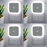 ZEZHOU night lights 4-pack wall plug illuminates softly for safe navigation