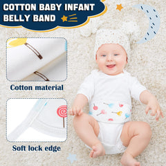 Zhanmai newborn navel belt with four pastel styles