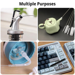 ZHJISHGUO straw brush with stiff yet flexible bristles for foam.