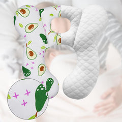 ZHOMA Avocado travel pillow ready for washing to show easy care