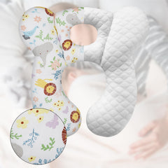 ZHOMA compact-size pillow fits easily in car seats and strollers.