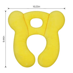 ZHOMA travel pillow in soft cotton fabric for gentle skin