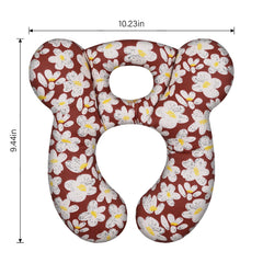 ZHOMA infant pillow for stroller use, lightweight and portable.