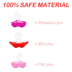 Zhovee pink cute pacifier design delights parents and babies
