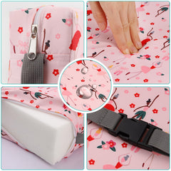 Zicac detachable cover on booster seat for easy washing.