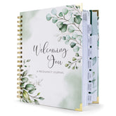 ZICOTO pregnancy journal cover showing calm, organized start for memories
