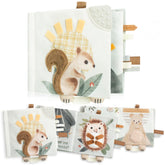 ZICOTO soft baby book cover invites tactile exploration.