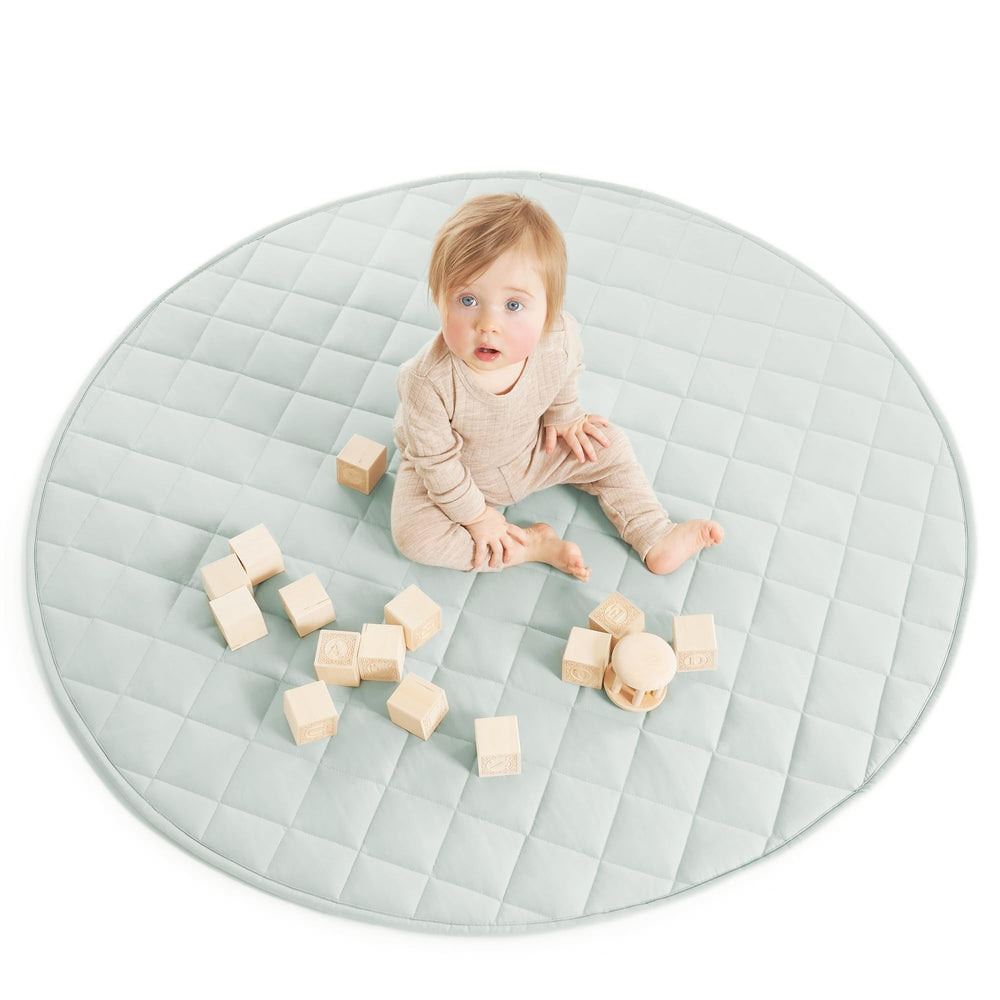 ZICOTO stylish baby play mat close-up cotton texture for soft, safe play